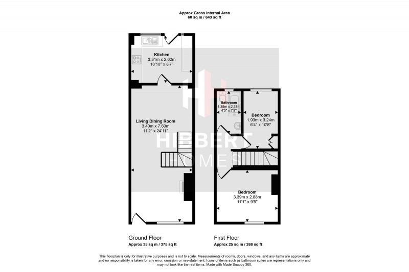 Floorplan for Howells Avenue, Sale, M33