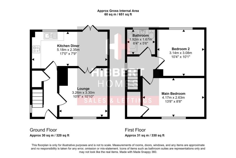 Floorplan for Goyt Road, Marple, SK6