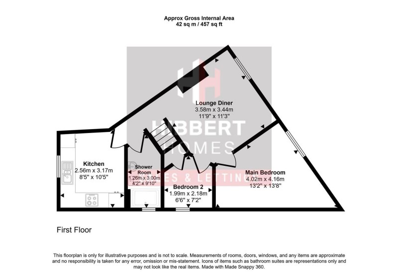 Floorplan for Gee Street, Stockport, SK3