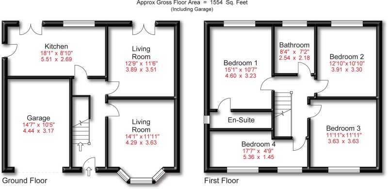 Floorplan for Gloucester Road, Hyde, SK14