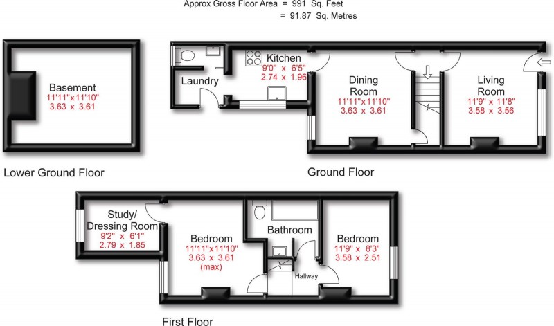 Floorplan for Turncroft Lane, Stockport, SK1