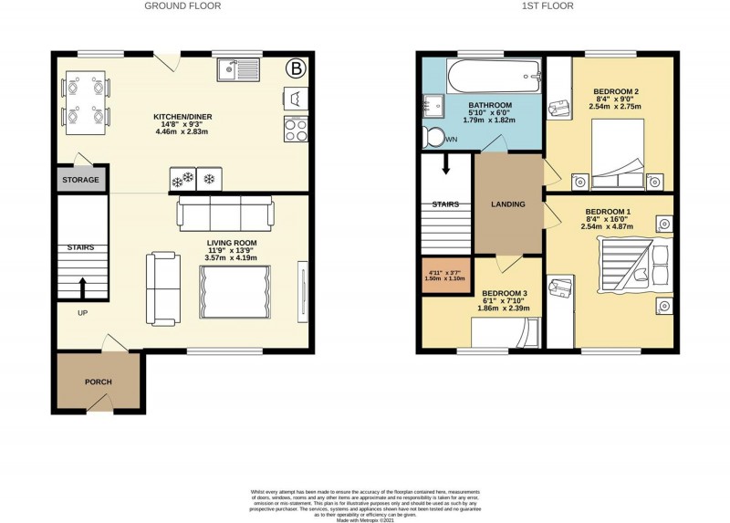 Floorplan for Troon Close, Bramhall, SK7