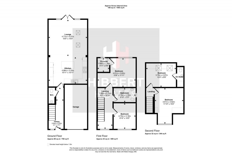 Floorplan for Grimshaw Lane, Bollington, SK10