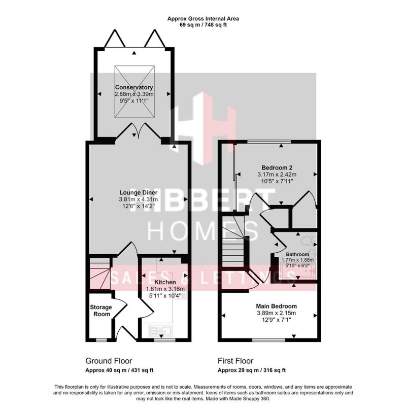 Floorplan for Riding Close, Sale, M33