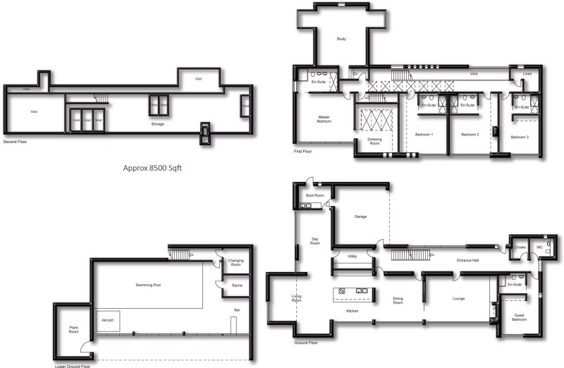 Floorplan for Harrop Road, Hale, WA15