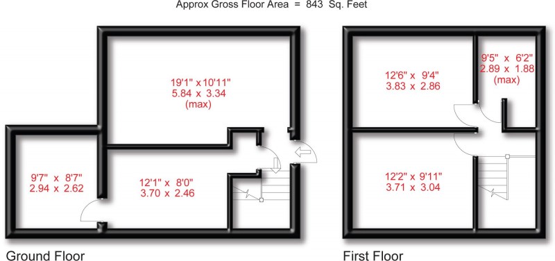 Floorplan for North Park Road, Bramhall, SK7
