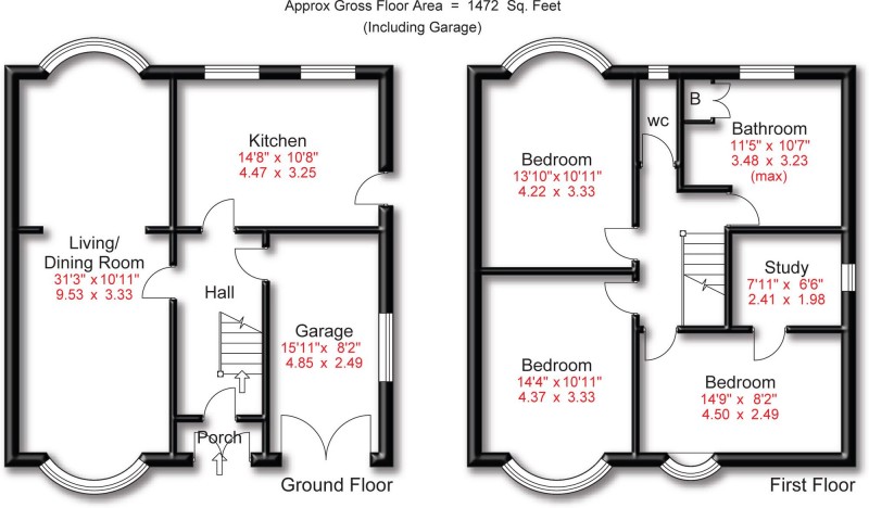 Floorplan for Bridge Lane, Bramhall, SK7