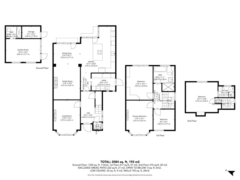 Floorplan for Cecil Road, Hale, WA15