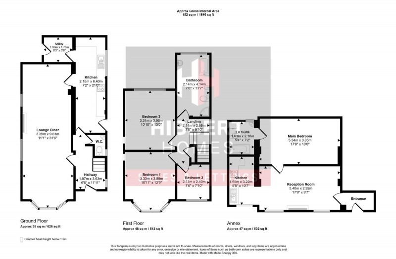 Floorplan for Sibson Road, Sale, M33