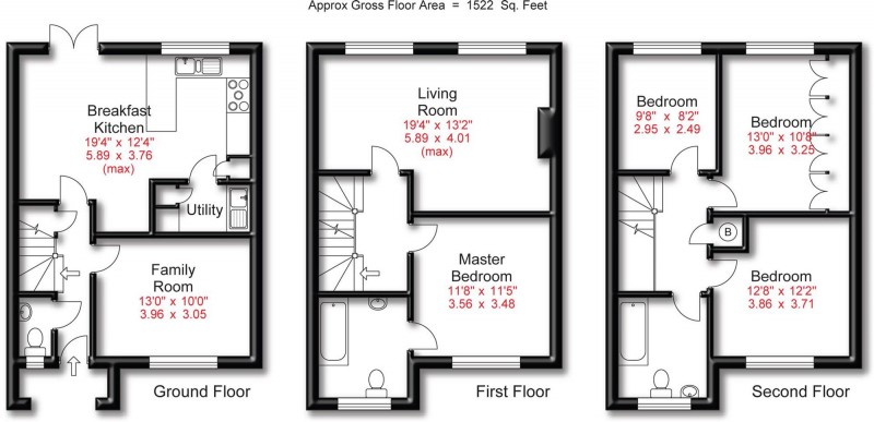 Floorplan for Pinelea, Altrincham, WA15