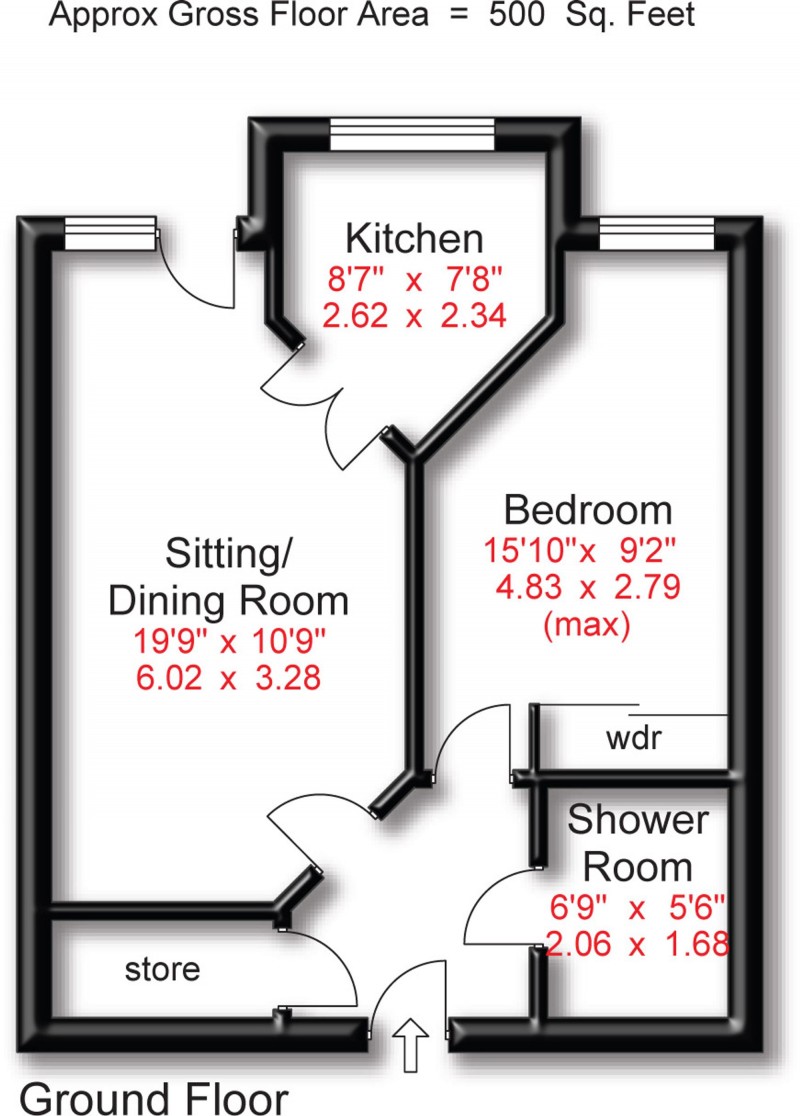 Floorplan for Ashley Road, Springbank Ashley Road, WA14
