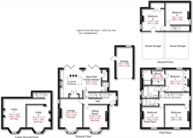 Floorplan for Park Road, Timperley, WA15