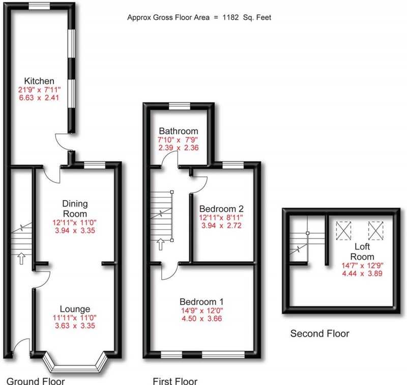 Floorplan for Cedar Road, Hale, WA15