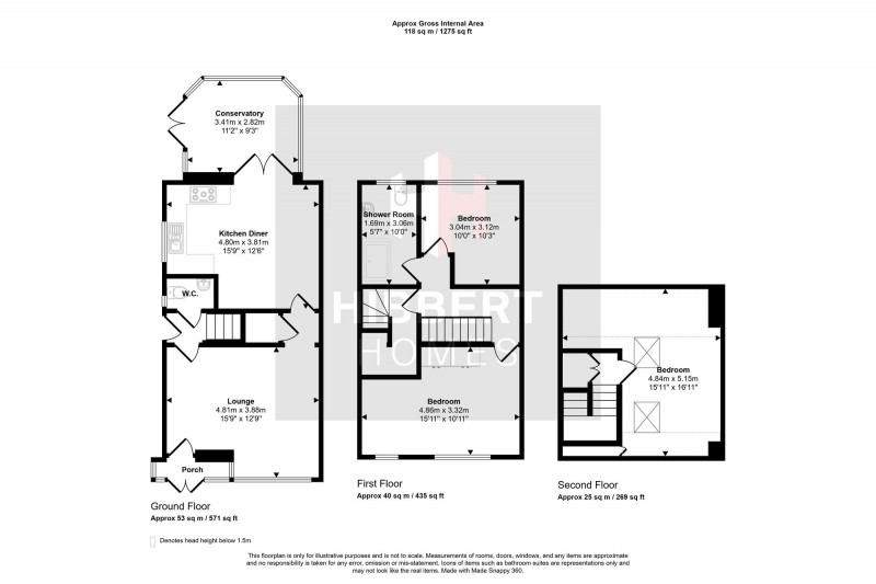 Floorplan for Hempshaw Lane, Stockport, SK2