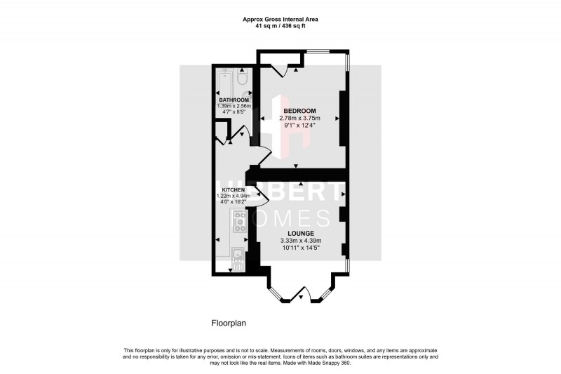 Floorplan for Central Road, Manchester, M20
