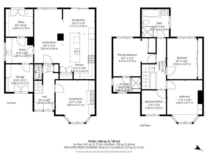 Floorplan for Crescent Road, Hale, WA15
