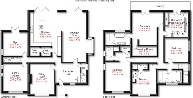 Floorplan for Woodford Road, Woodford, SK7